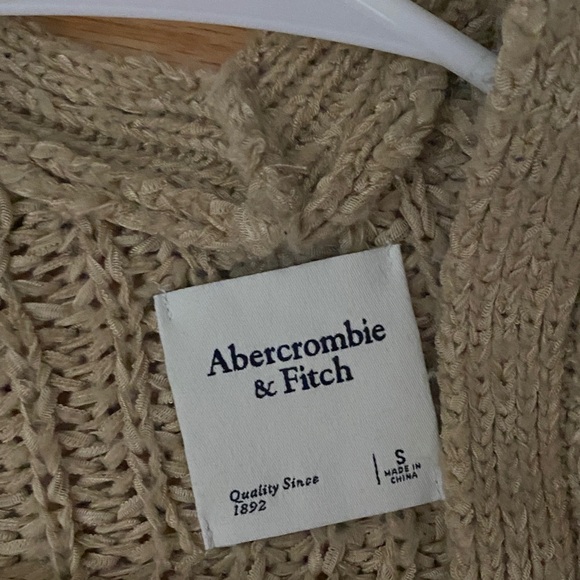 Abercrombie & Fitch Knit Brown Cardigan - Picture 2 of 2
